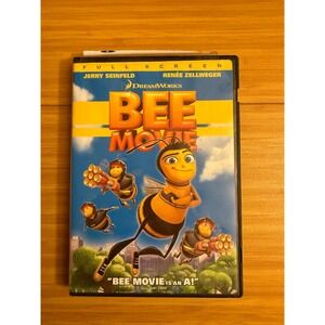 DreamWorks Bee Movie DVD Full Screen Edition Jerry Seinfeld Renee Zellweger